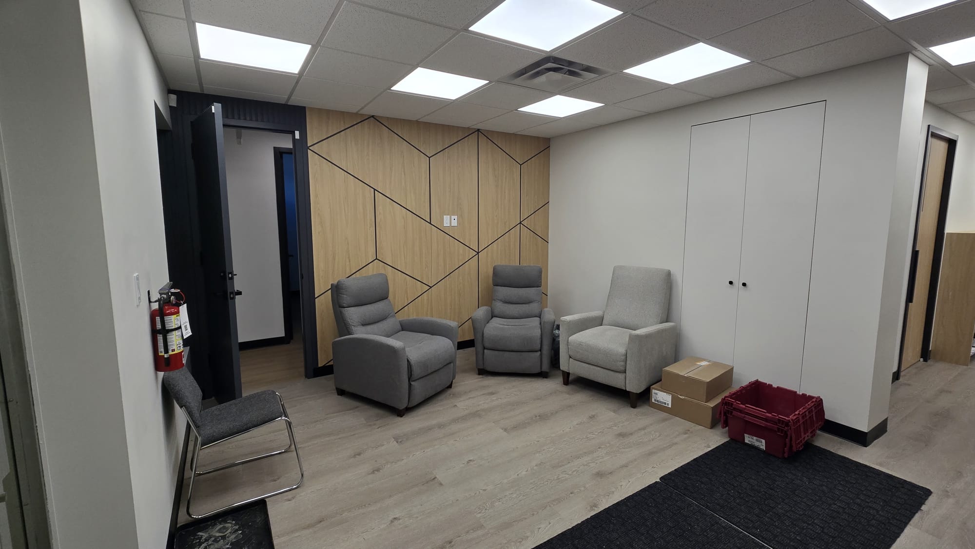 Bow Care Pharmacy dispensing counter and retail area