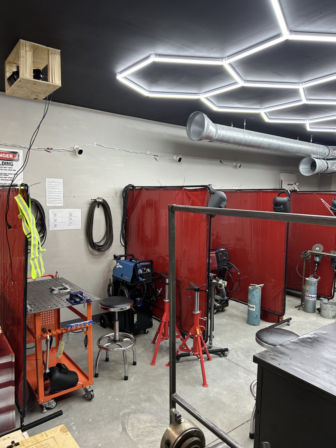 Flex Tradez Academy welding training facility, Foothills Industrial, Calgary