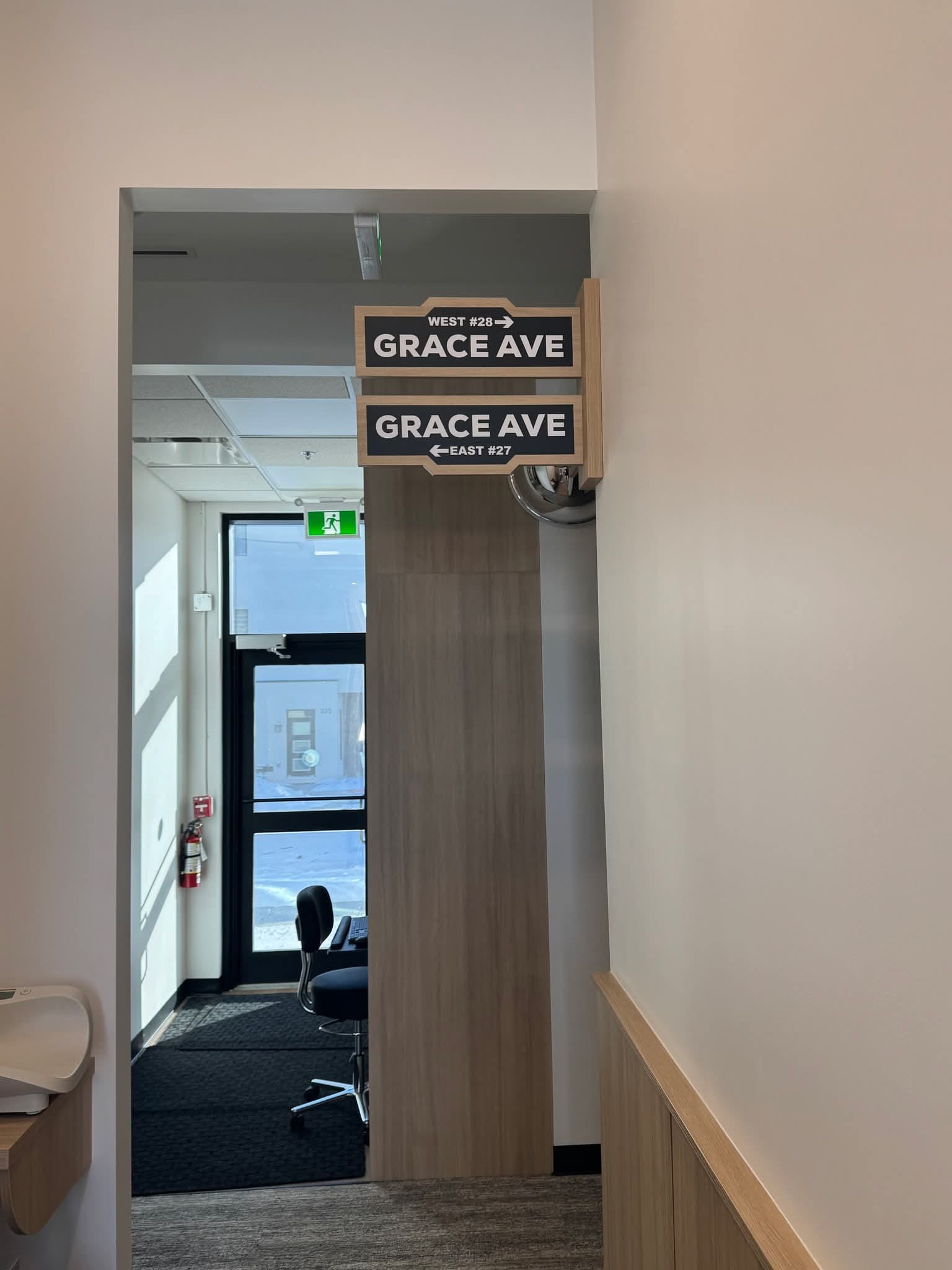 Grace Medical Clinic and Pharmasave interior — Sage Hill, Calgary