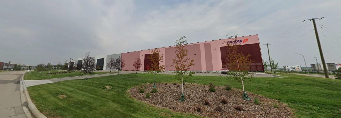 Pantos Logistics Warehouse fire-rated partitions and openings